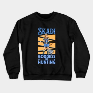 Viking goddess of hunting Skadi Crewneck Sweatshirt